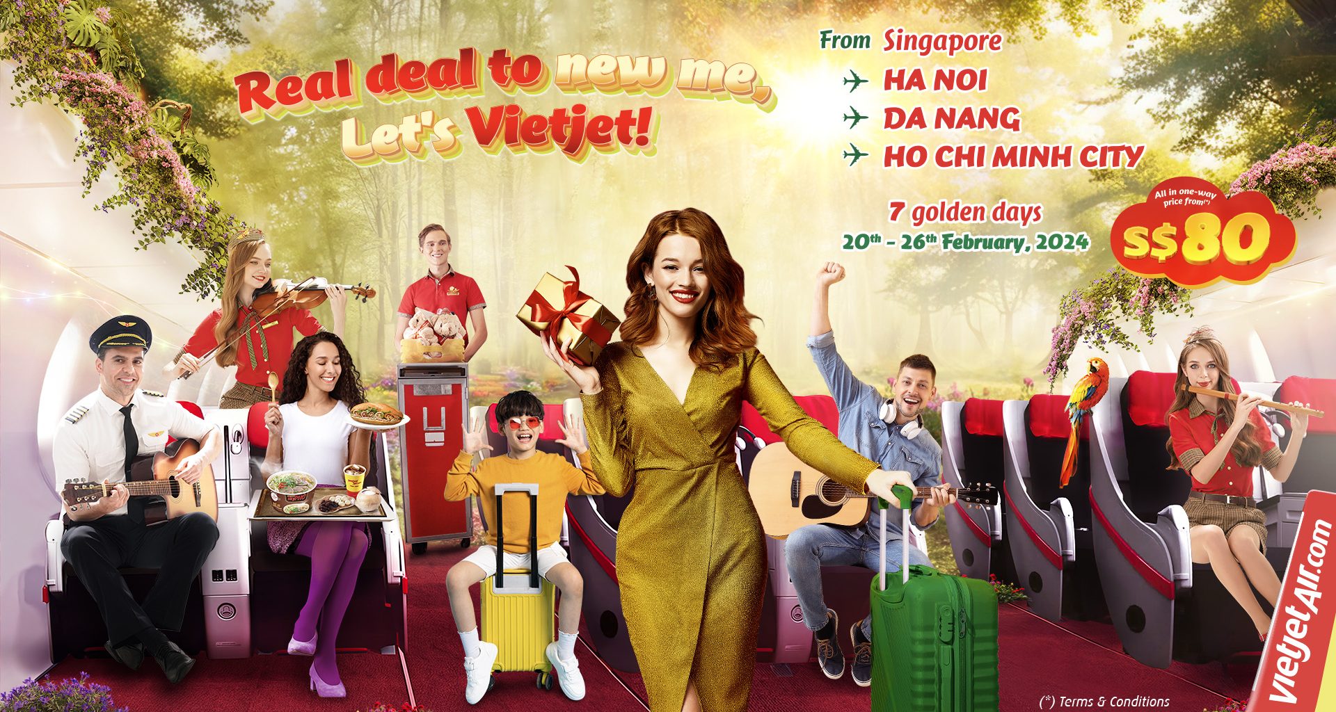 [PROMO CODE] Vietjet Celebrates the Year of the Dragon with Deals Starting from SGD80 - Alvinology
