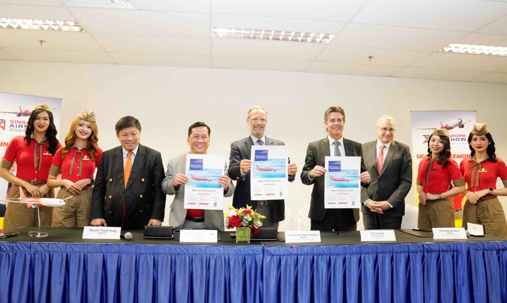Vietjet Secures Major Deals at Singapore Airshow 2024 with Airbus, Rolls-Royce, Pratt & Whitney and Safran - Alvinology