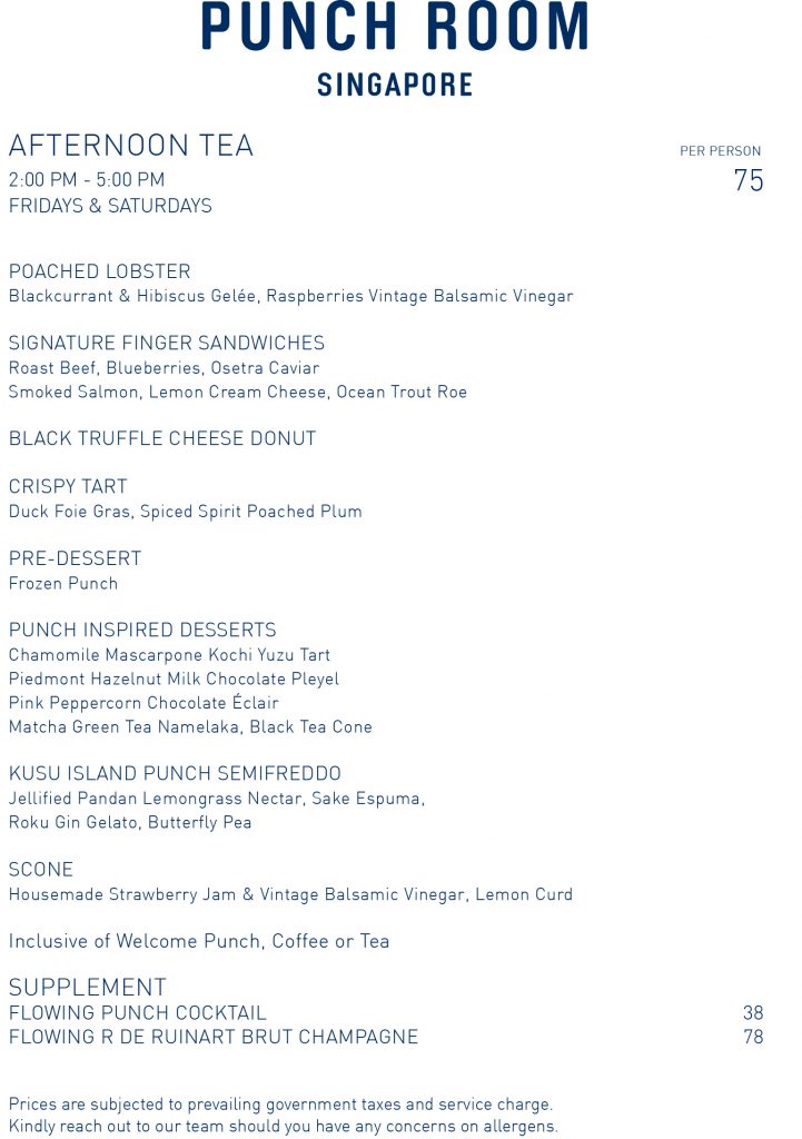Punch Room Singapore: A Taste of Global Elegance Arrives at The Singapore EDITION - Alvinology