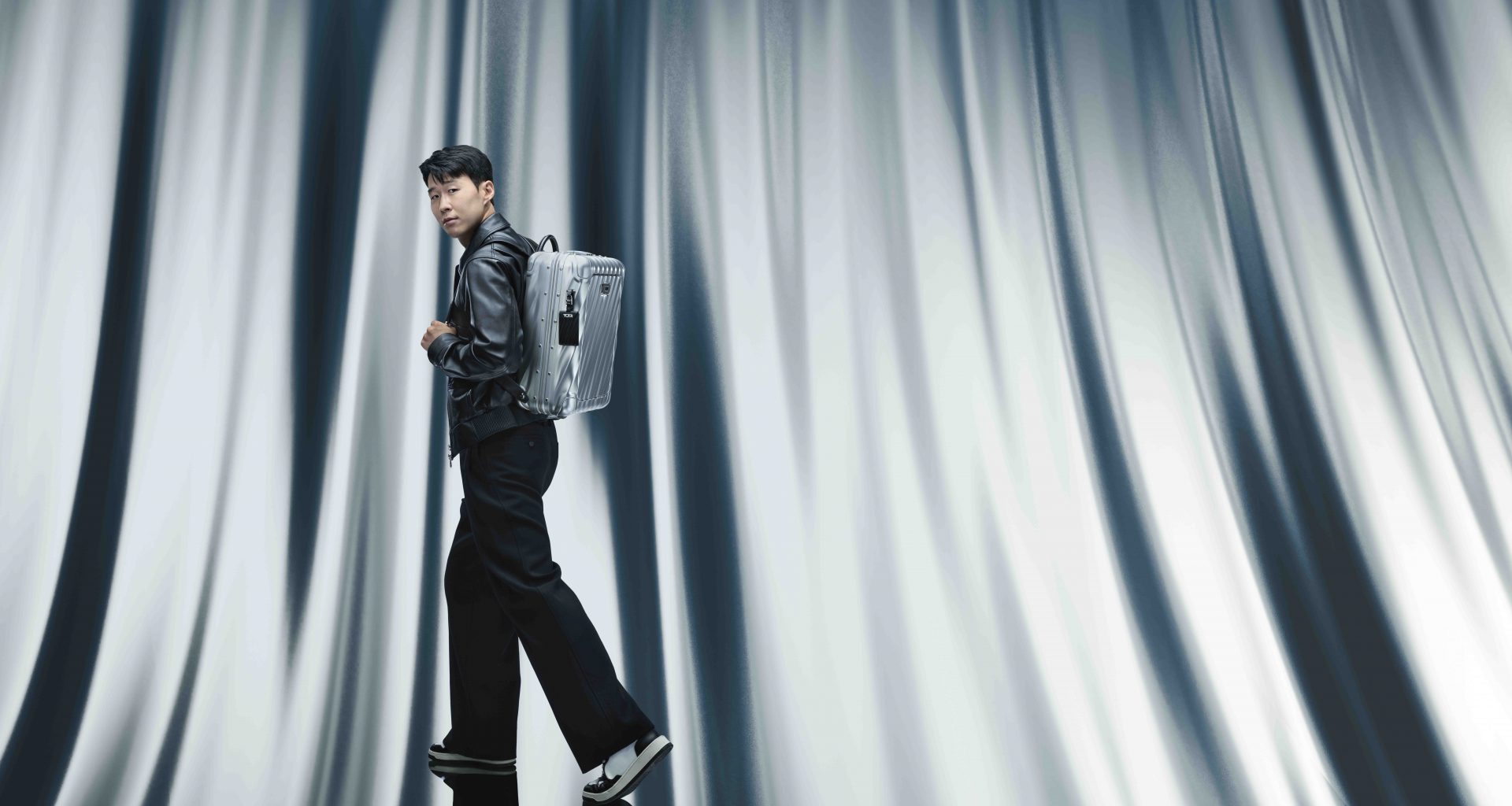 TUMI Stars Son Heung-Min and Newest 19 Degree Aluminum Collection Silhouettes - Alvinology