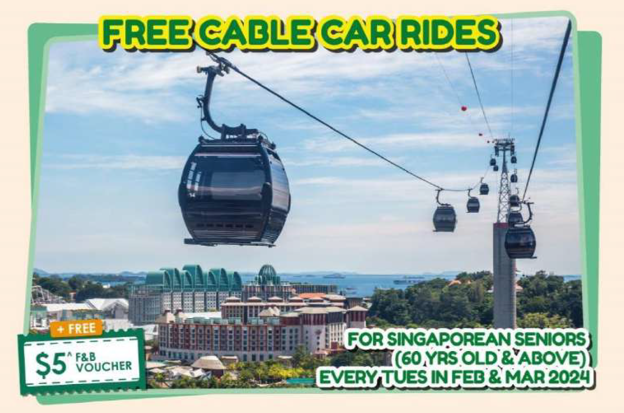 Seniors Ride FREE: Singapore Cable Car Celebrates Golden Jubilee with Complimentary Rides - Alvinology