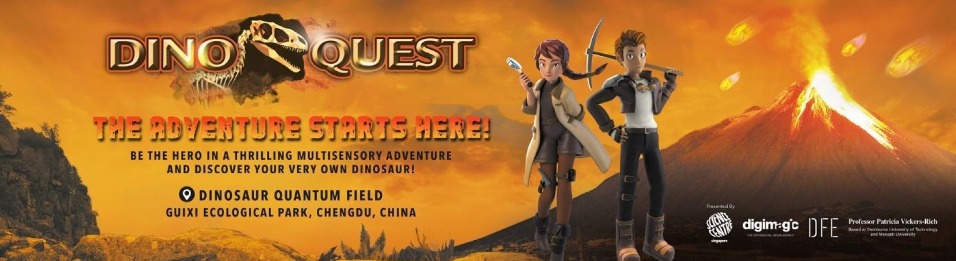 Exploring the Prehistoric World: DinoQuest Exhibition Arrives at Guixi Ecological Park - Alvinology