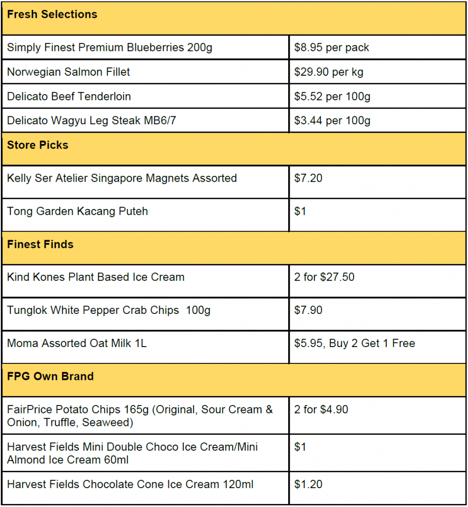 FairPrice Finest Sets Sail in Clarke Quay: Bringing Affordable Local Produce to the Community - Alvinology