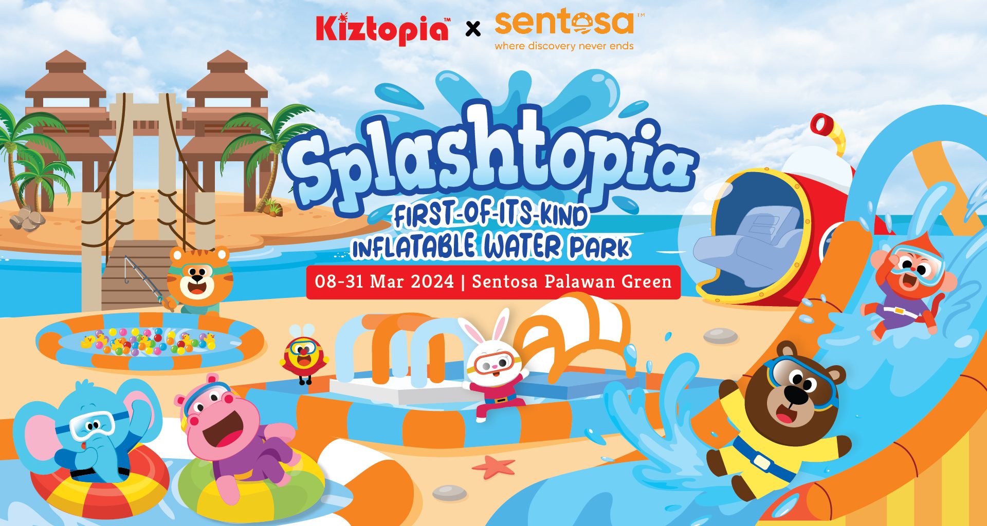 Kiztopia Splashtopia: Sentosa’s Largest Water Adventure Playground - Alvinology