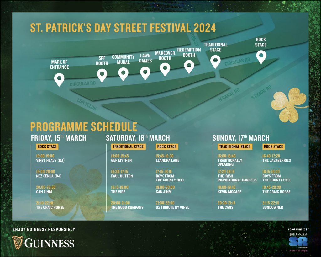 Guinness Celebrates St. Patrick’s Day in Singapore with a Spectacular Line-Up - Alvinology