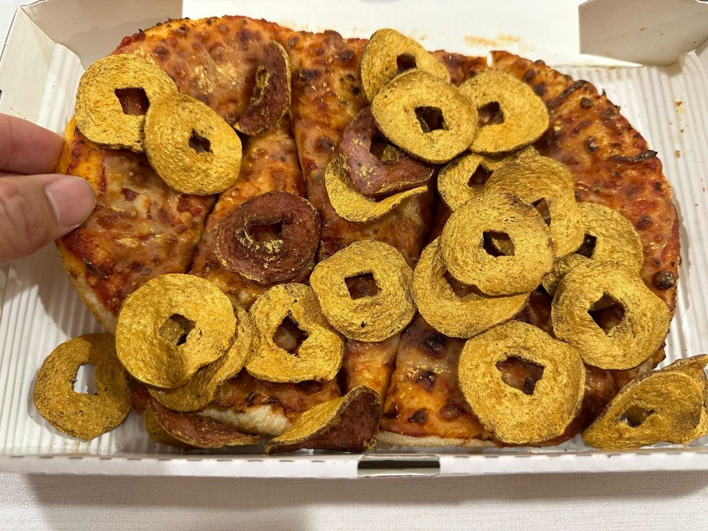 [Review] GOPIZZA Introduces Many Prosperoni Pizza for CNY 2024 with Coin-shaped Pepperoni - Alvinology