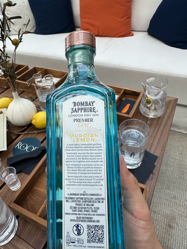 Bombay Sapphire Premier Cru Murcian Lemon Now Available in Singapore - Alvinology