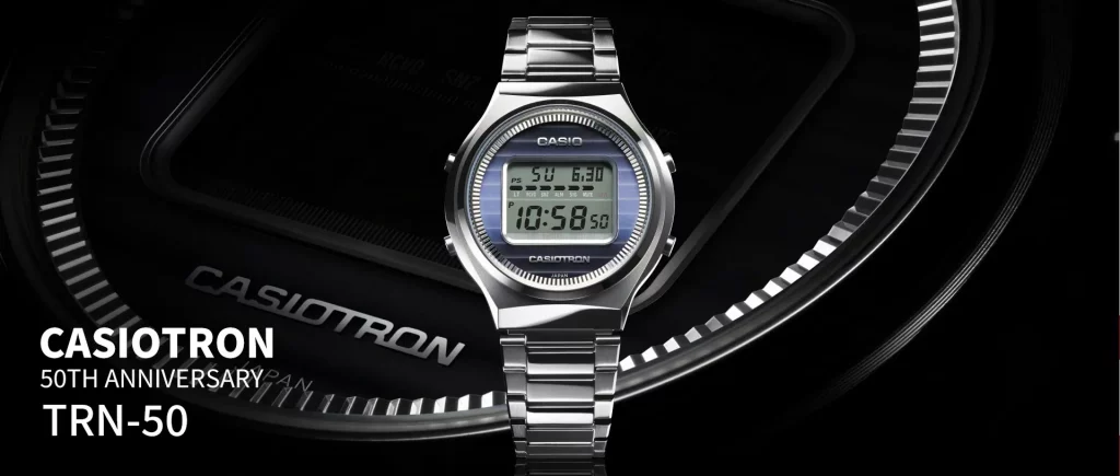 Casio Marks 50th Watch Anniversary with Limited-Edition TRN-50, A Modern Tribute to Casiotron's Legacy - Alvinology