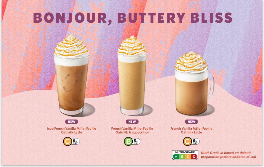 Indulge in the Flavors of Spring with Starbucks new French Vanilla Mille-Feuille Oatmilk Latte - Alvinology