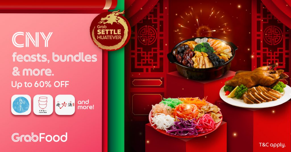 Double the Celebrations: Grab's Festive Offerings for Lunar New Year and Valentine's Day - Alvinology