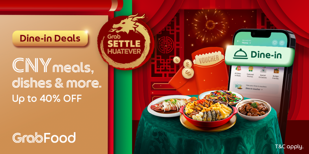 Double the Celebrations: Grab's Festive Offerings for Lunar New Year and Valentine's Day - Alvinology