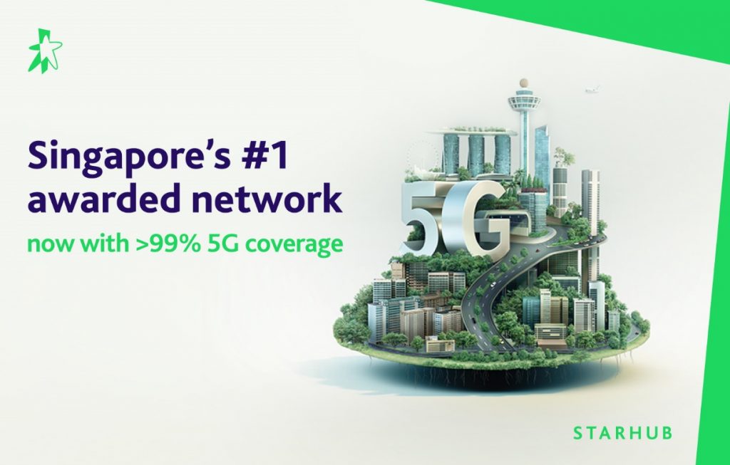 StarHub Surpasses 99% 5G Coverage Milestone Across Singapore - Alvinology