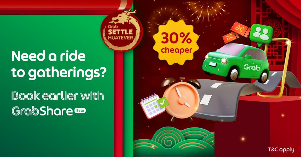 Double the Celebrations: Grab's Festive Offerings for Lunar New Year and Valentine's Day - Alvinology