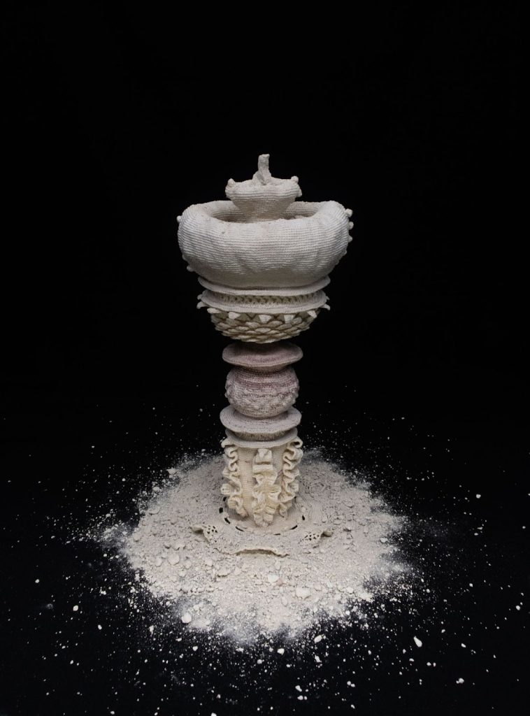 LOUIS XIII Cognac and Crochet Artist Kelly Limerick Merge Craftsmanship and Time in Monumental Art Piece - Alvinology