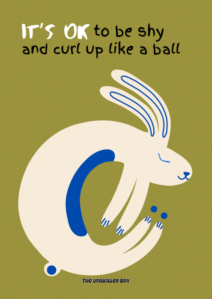 Autistic Teen Artist, The Unskilled Boy, Launches Limited-Edition "It's OK" Postcards Series - Alvinology