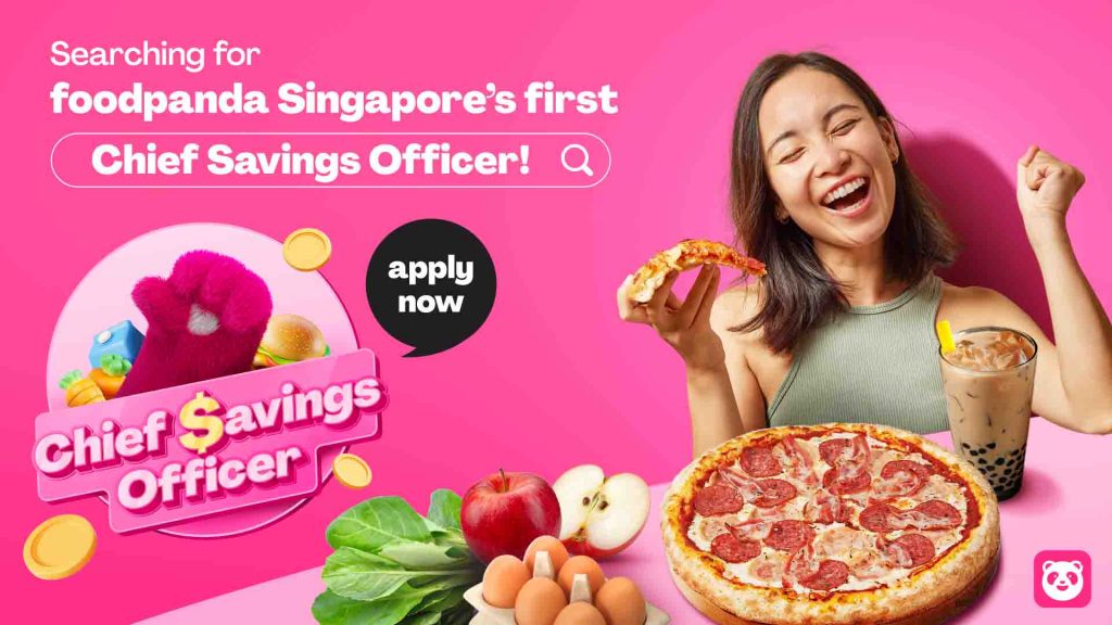 Become foodpanda's Chief Savings Officer and WIN five figures worth of entitlements - Alvinology