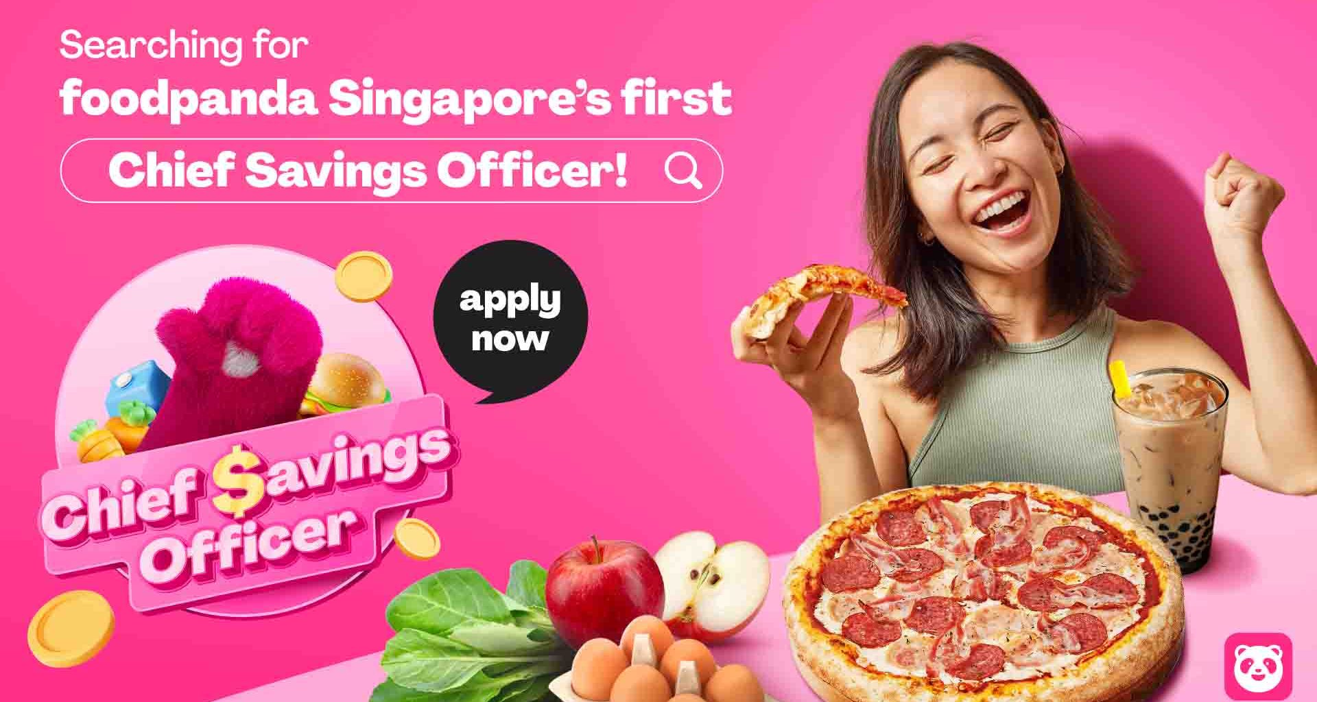 Become foodpanda's Chief Savings Officer and WIN five figures worth of entitlements - Alvinology