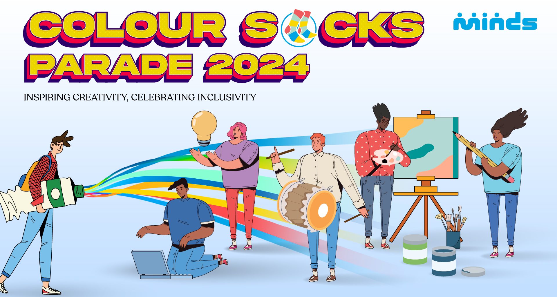 Join the Colour Socks Parade 2024 and Celebrate Creativity and Inclusivity - Alvinology