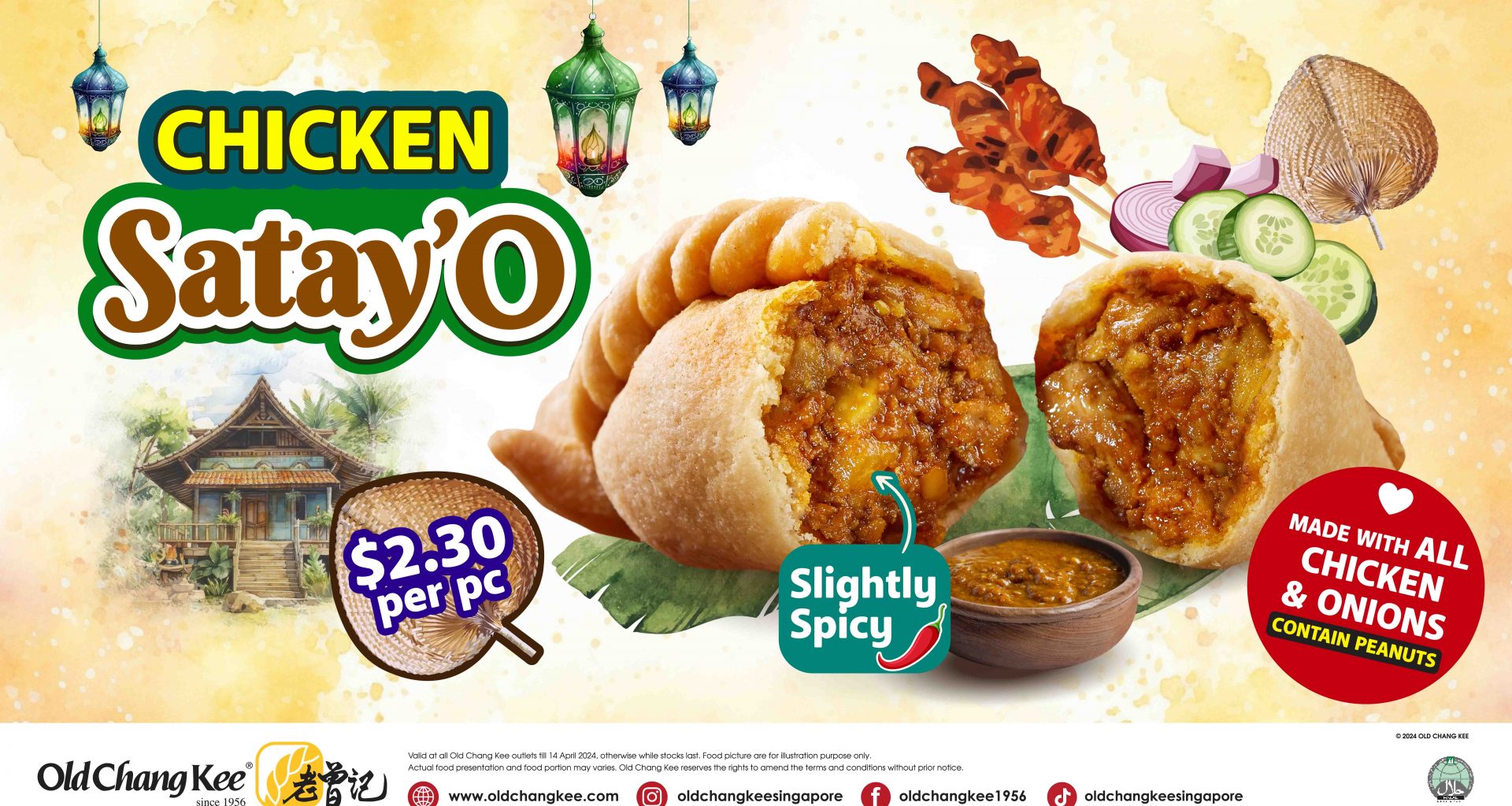 Old Chang Kee Announces the Return of Sedaplicious Chicken Satay'O - Alvinology