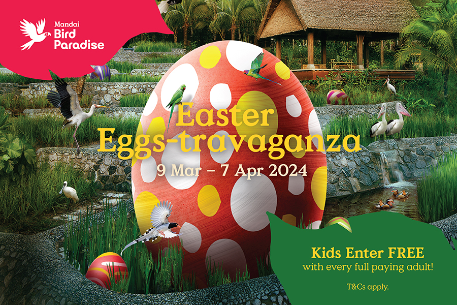 Bird Paradise and Mandai Wildlife West Hosts Their First-ever Easter Eggs-travaganza this March School Holiday Bird Paradise and Mandai Wildlife West Hosts Their First-ever Easter Eggs-travaganza this March School Holiday - Alvinology