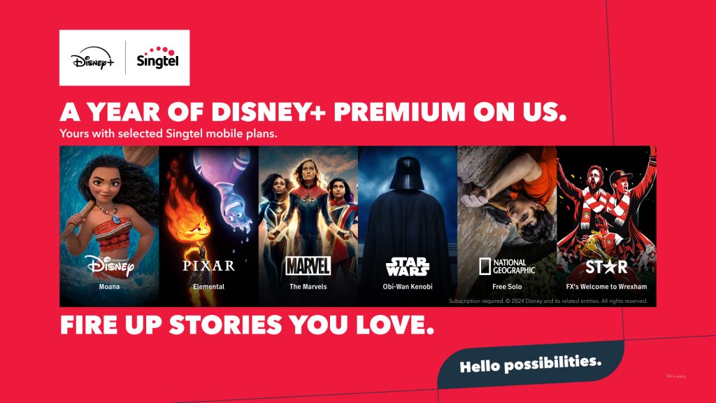 Singtel Unveils Disney+ Premium Promotion for Mobile, TV, and Broadband Customers - Alvinology