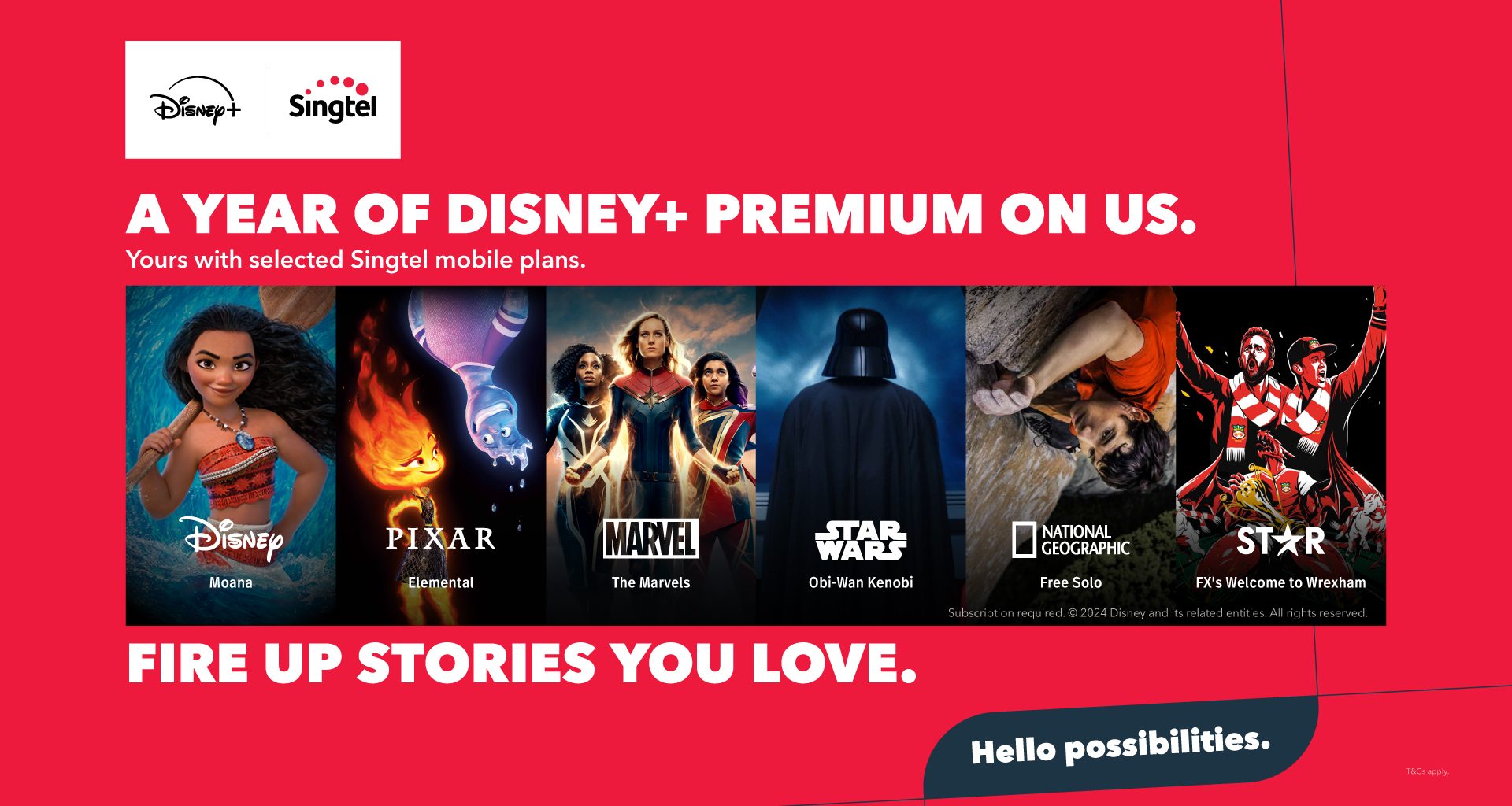 Singtel Unveils Disney+ Premium Promotion for Mobile, TV, and Broadband Customers - Alvinology