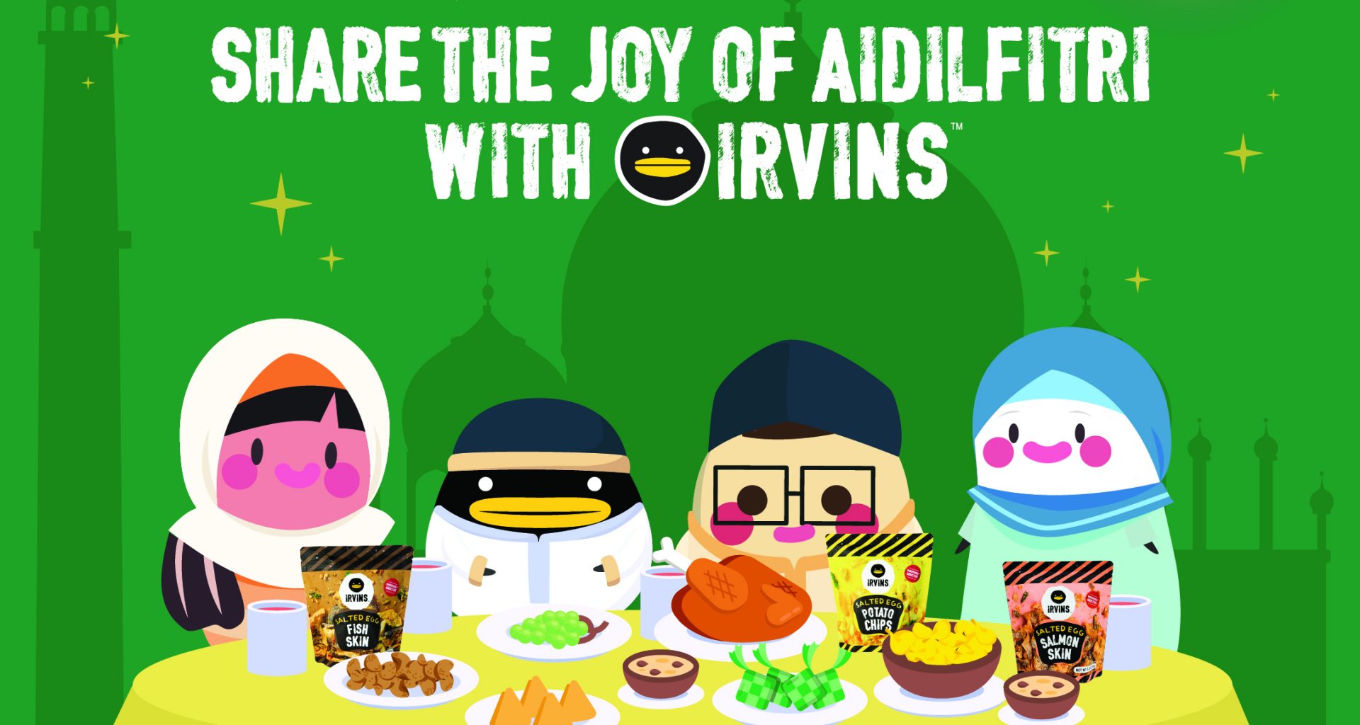 IRVINS Celebrates Hari Raya Aidilfitri with Dangerously Addictive Snack Lineup - Alvinology