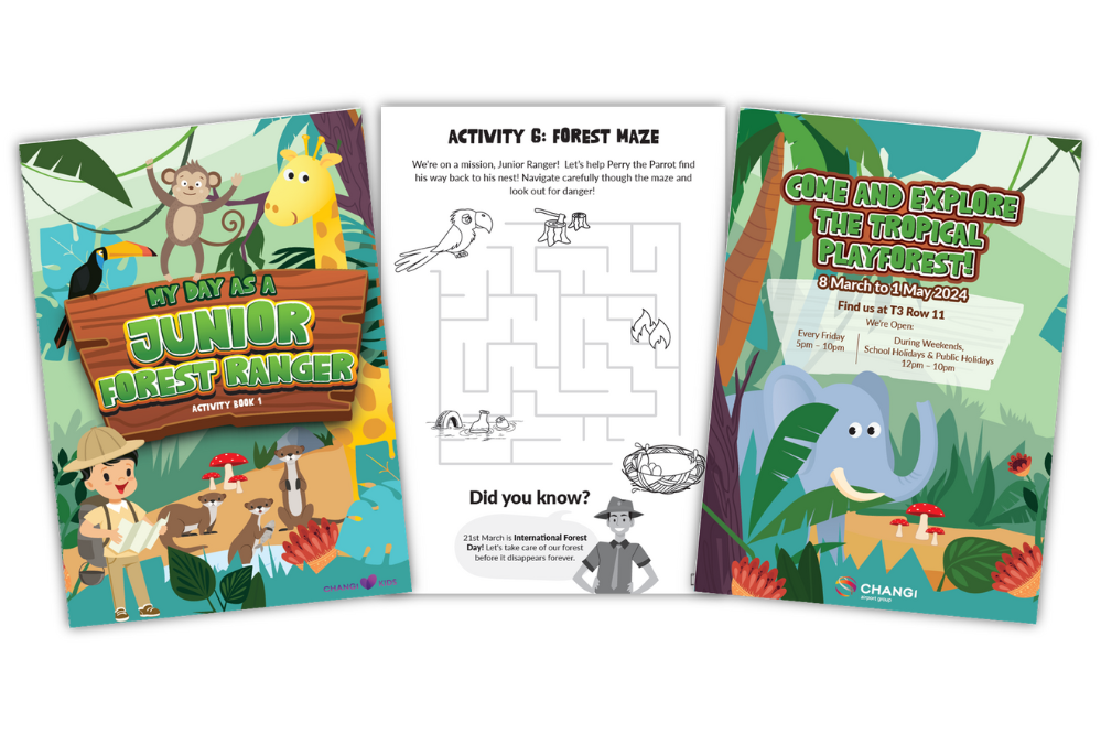 Embark on a Forest Adventure at Changi Airport This March School Holidays Embark on a Forest Adventure at Changi Airport This March School Holidays - Alvinology
