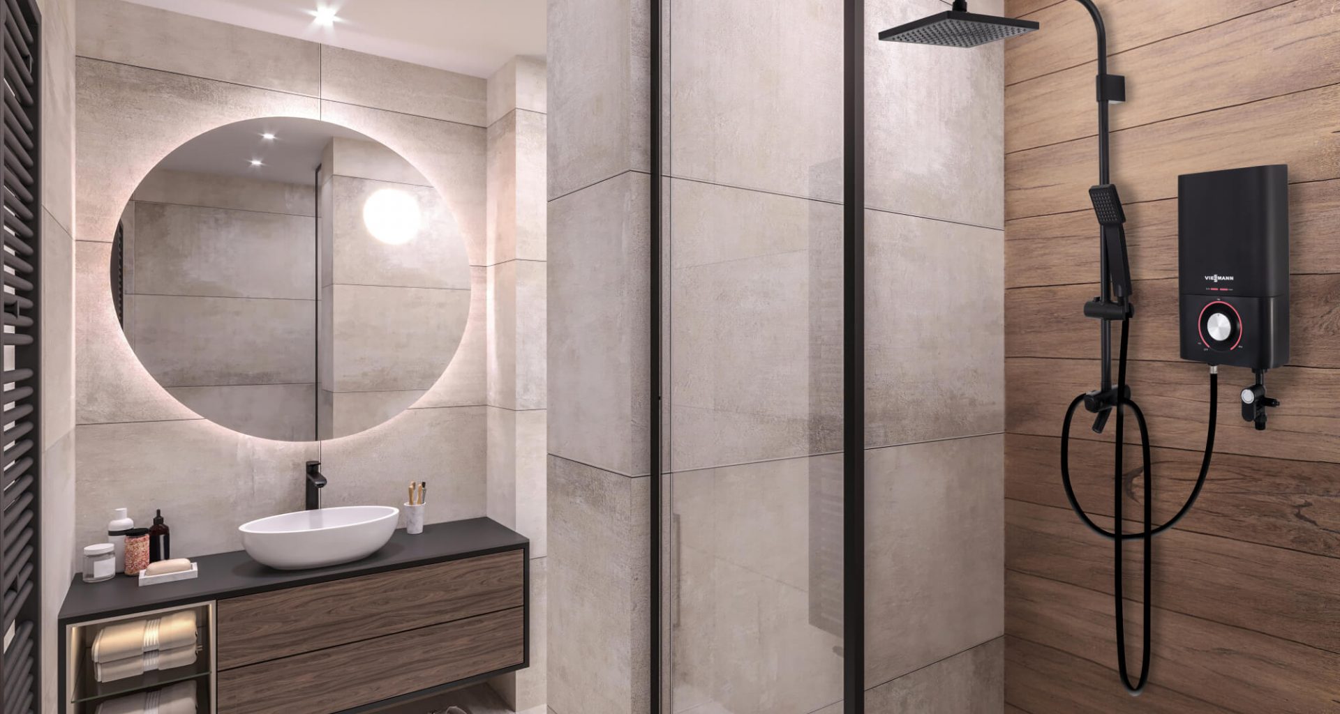 Viessmann Vitowell Easy Matt Black Series: Blazing the Trail for an Unparalleled Shower Experience At Home - Alvinology