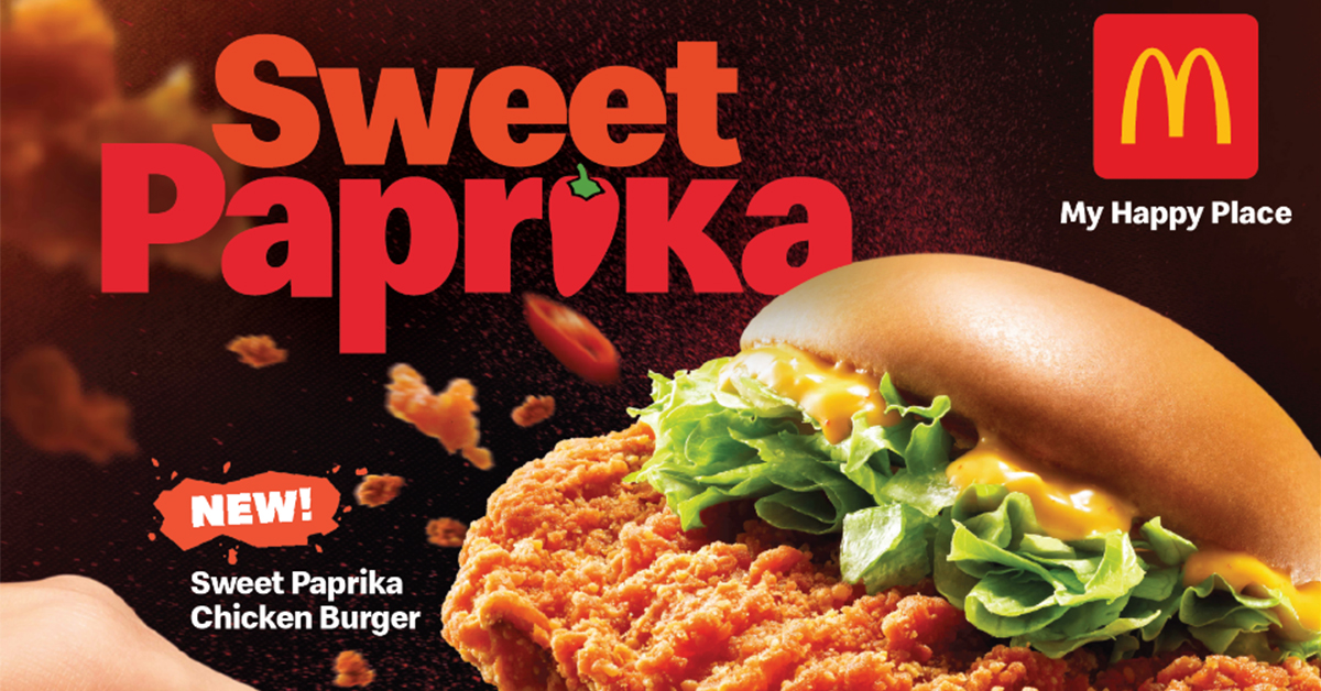 McDonald's Tempts Taste Buds with Sweet Paprika Chicken Delights - Alvinology