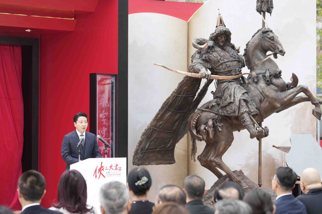 Celebrating a Literary Legend: Jin Yong's Centennial Memorial Unveiled in Hong Kong Celebrating a Literary Legend: Jin Yong's Centennial Memorial Unveiled in Hong Kong - Alvinology
