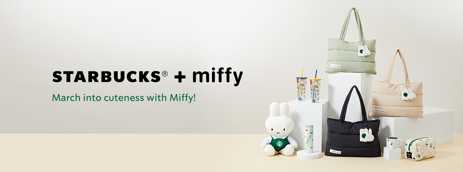 Introducing the Starbucks + Miffy Collection and Peach Passion Blossom Cream Frappuccino - Alvinology