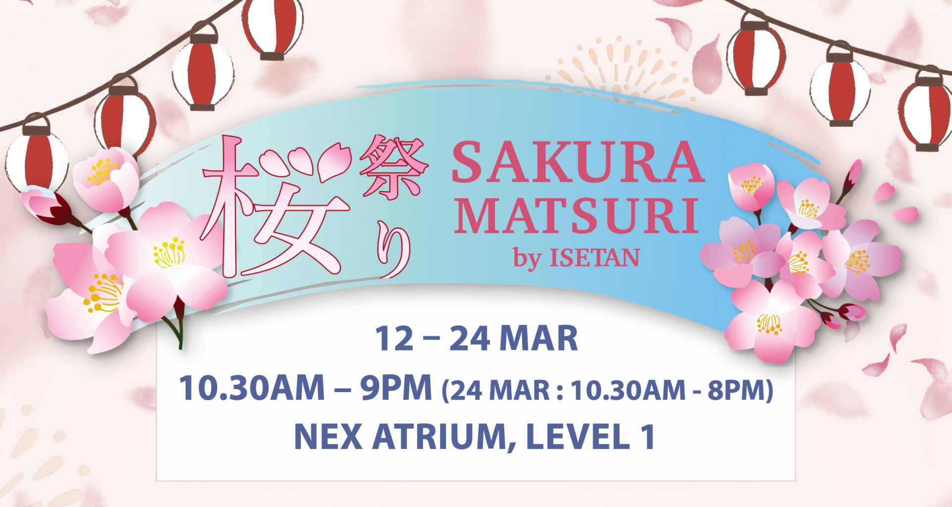 Indulge in Japanese Culinary Bliss at Sakura Matsuri Fair by ISETAN @ NEX - Alvinology