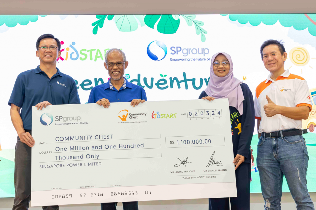 SP Group Donates S$1.1 Million to KidSTART Singapore, Expanding Support for Early Childhood Development - Alvinology