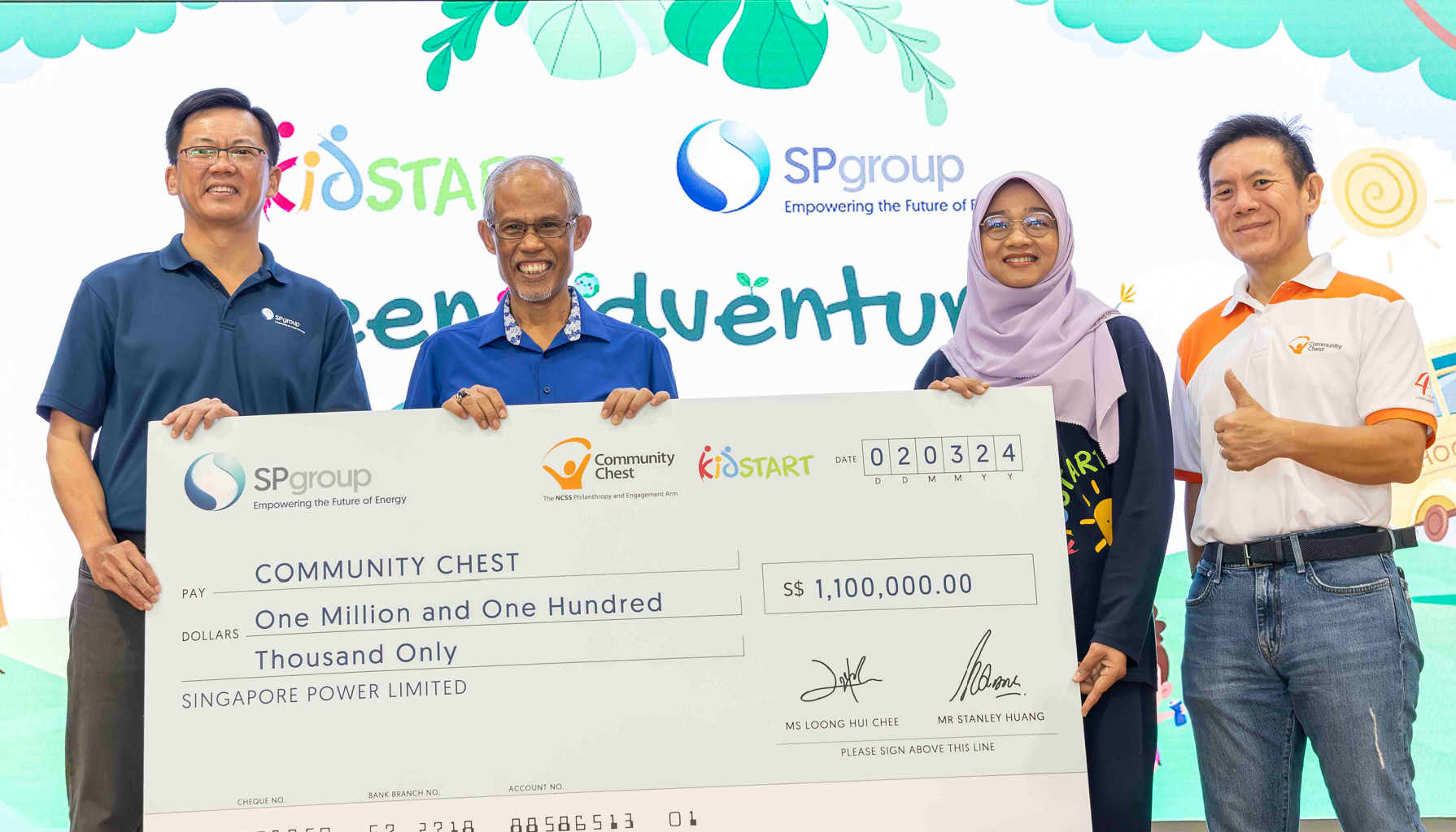 SP Group Donates S$1.1 Million to KidSTART Singapore, Expanding Support for Early Childhood Development - Alvinology
