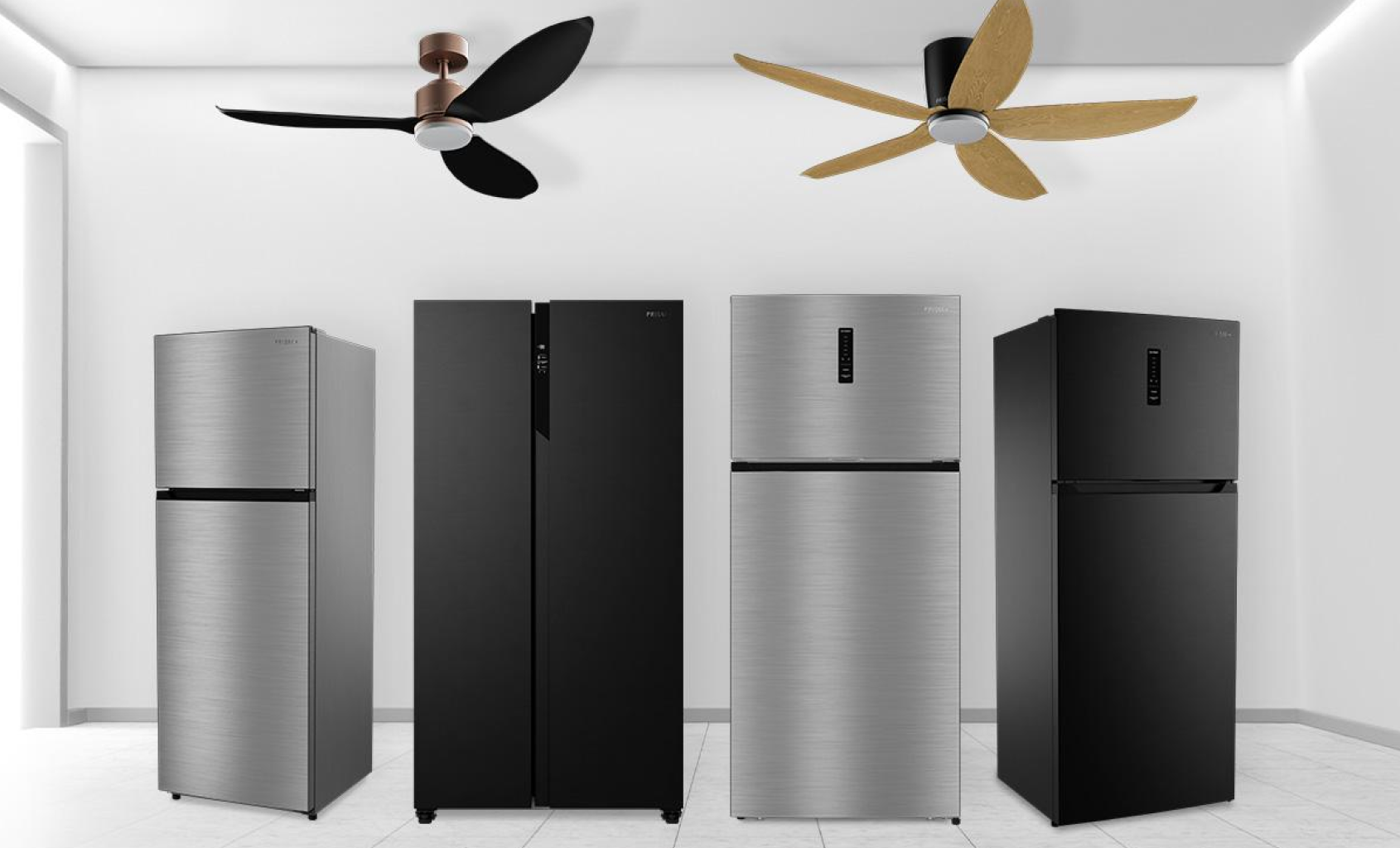 PRISM+ Expands Home Appliance Line-up with Refrigerators and Oasis Pro Ceiling Fans - Alvinology
