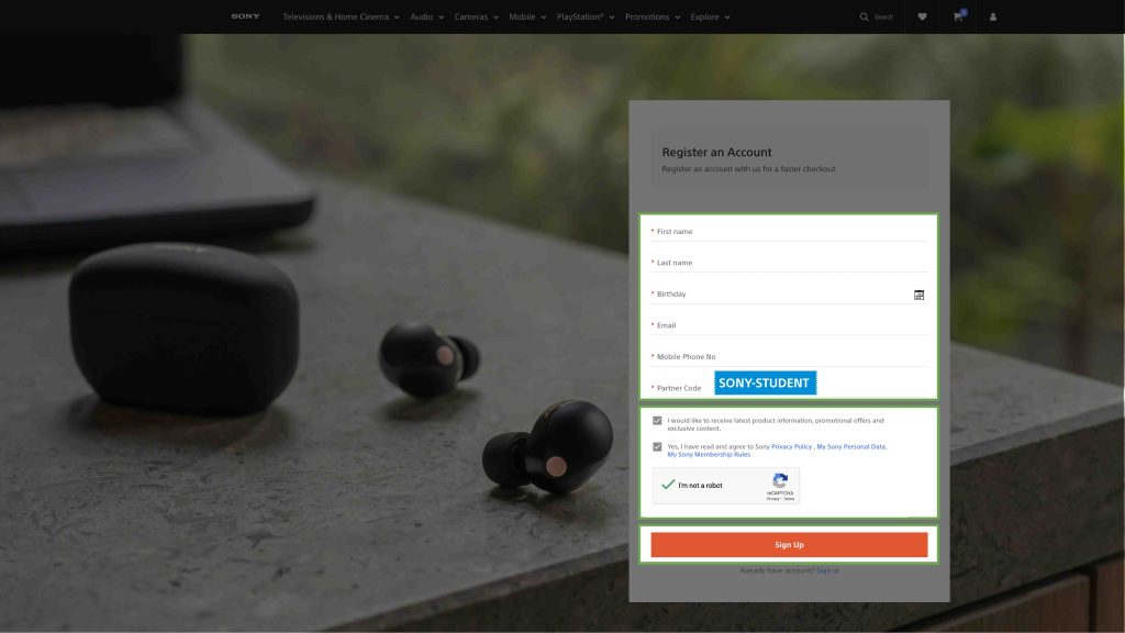 Singapore Students Get Up to 25% OFF on Sony Products via the New Student Portal; Sign Up Now Singapore Students Get Up to 25% OFF on Sony Products via the New Student Portal; Sign Up Now - Alvinology