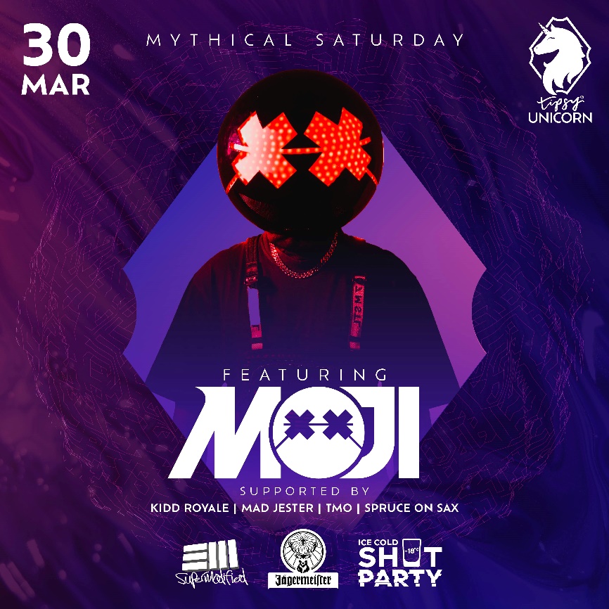 Australia's Renowned Masked DJ, MOJI, Set to Electrify Singapore at Tipsy Unicorn - Alvinology