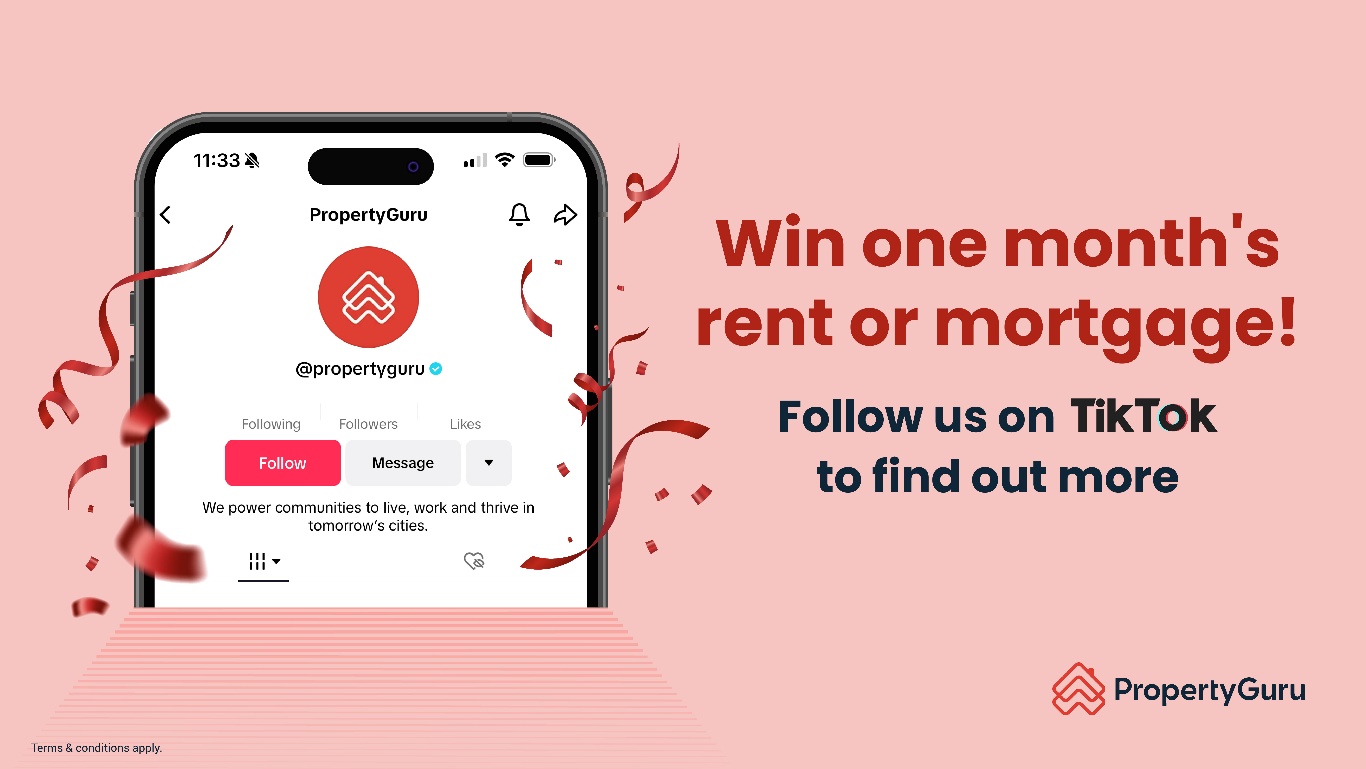 PropertyGuru Launches Exclusive TikTok Giveaway: Win a Month's Rent or Mortgage - Alvinology