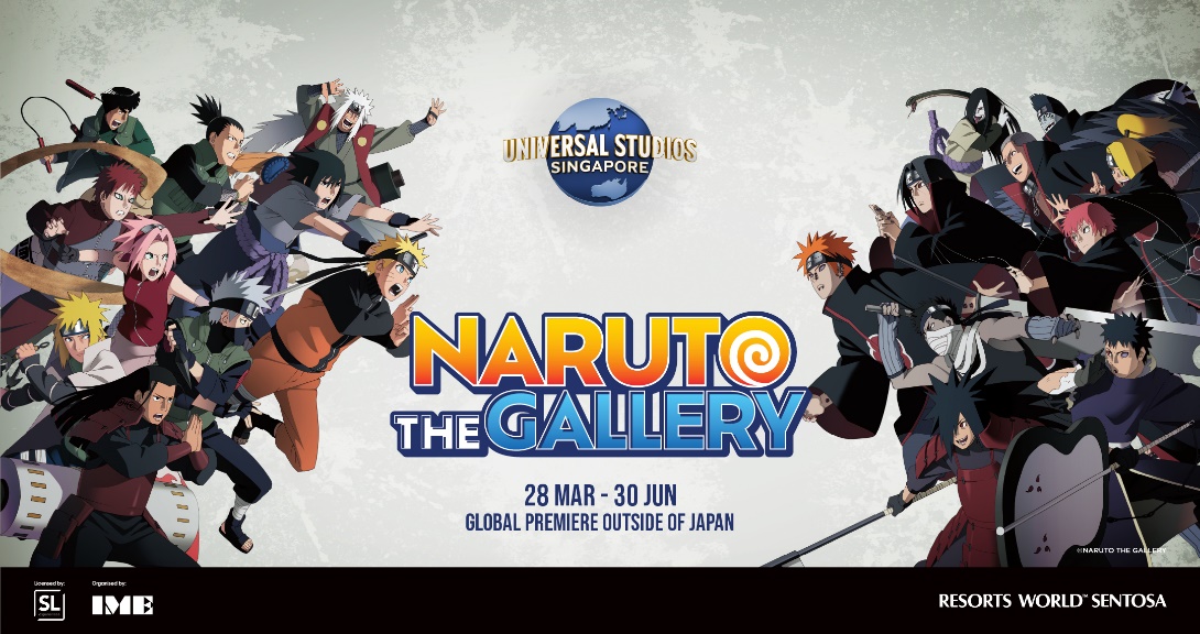 Naruto: The Gallery Unveils its Global Premiere at Universal Studios Singapore - Alvinology