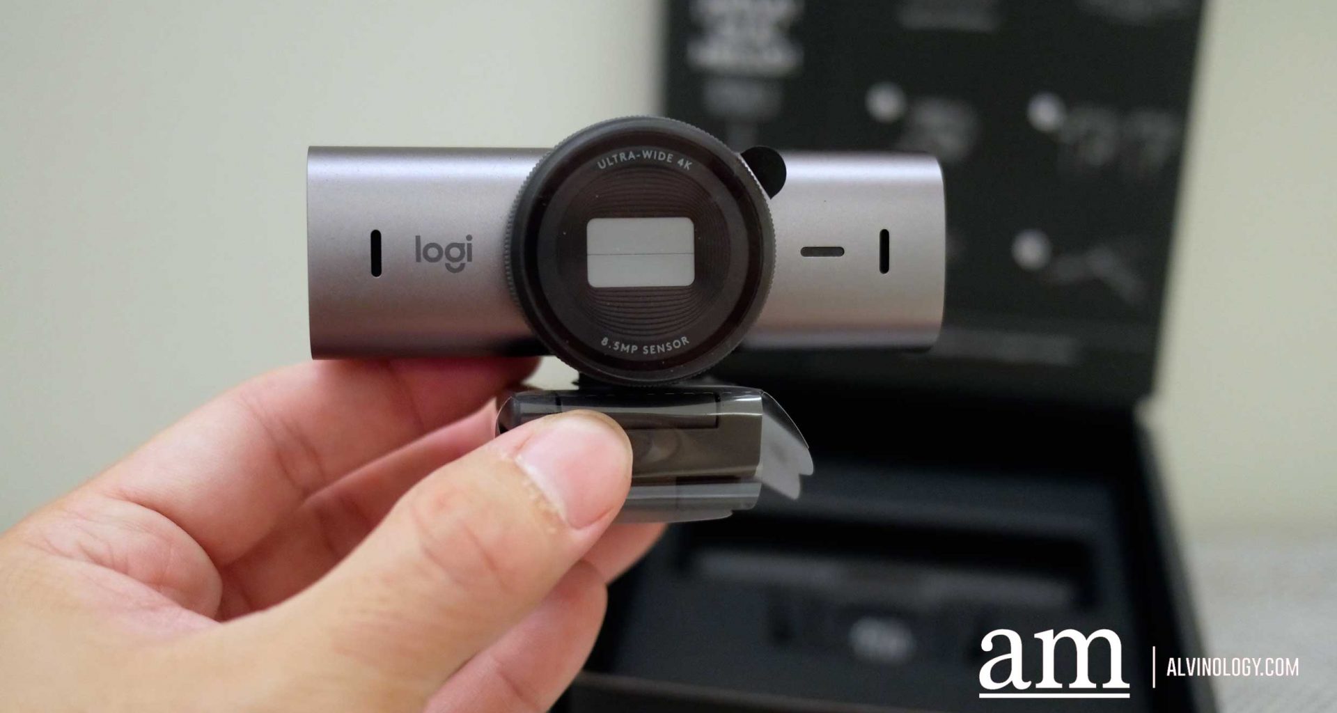 [Review] Elevate Your Virtual Presence and Collaboration with Logitech's Flagship MX Brio 4K Webcam - Alvinology