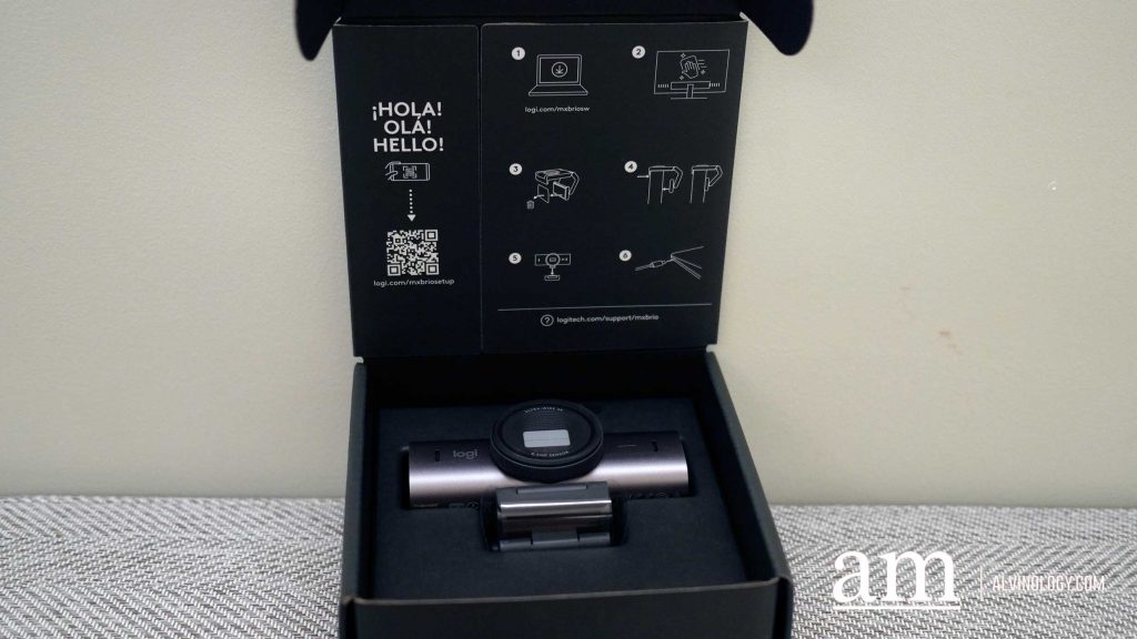 [Review] Elevate Your Virtual Presence and Collaboration with Logitech's Flagship MX Brio 4K Webcam - Alvinology