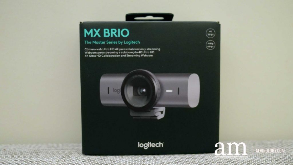 [Review] Elevate Your Virtual Presence and Collaboration with Logitech's Flagship MX Brio 4K Webcam - Alvinology