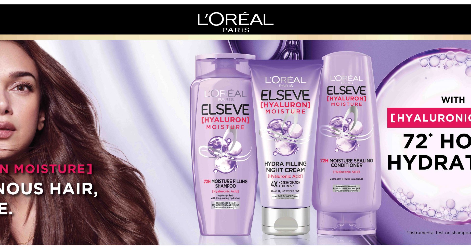 L’Oréal Paris Introduces Groundbreaking Hyaluron Moisture Range for Dehydrated Hair - Alvinology