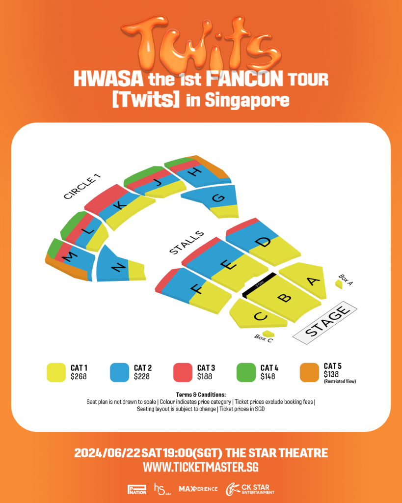 K-Pop Sensation HWASA Brings Solo Fan Concert Tour to Singapore: HWASA the 1st FANCON TOUR [Twits] - Alvinology