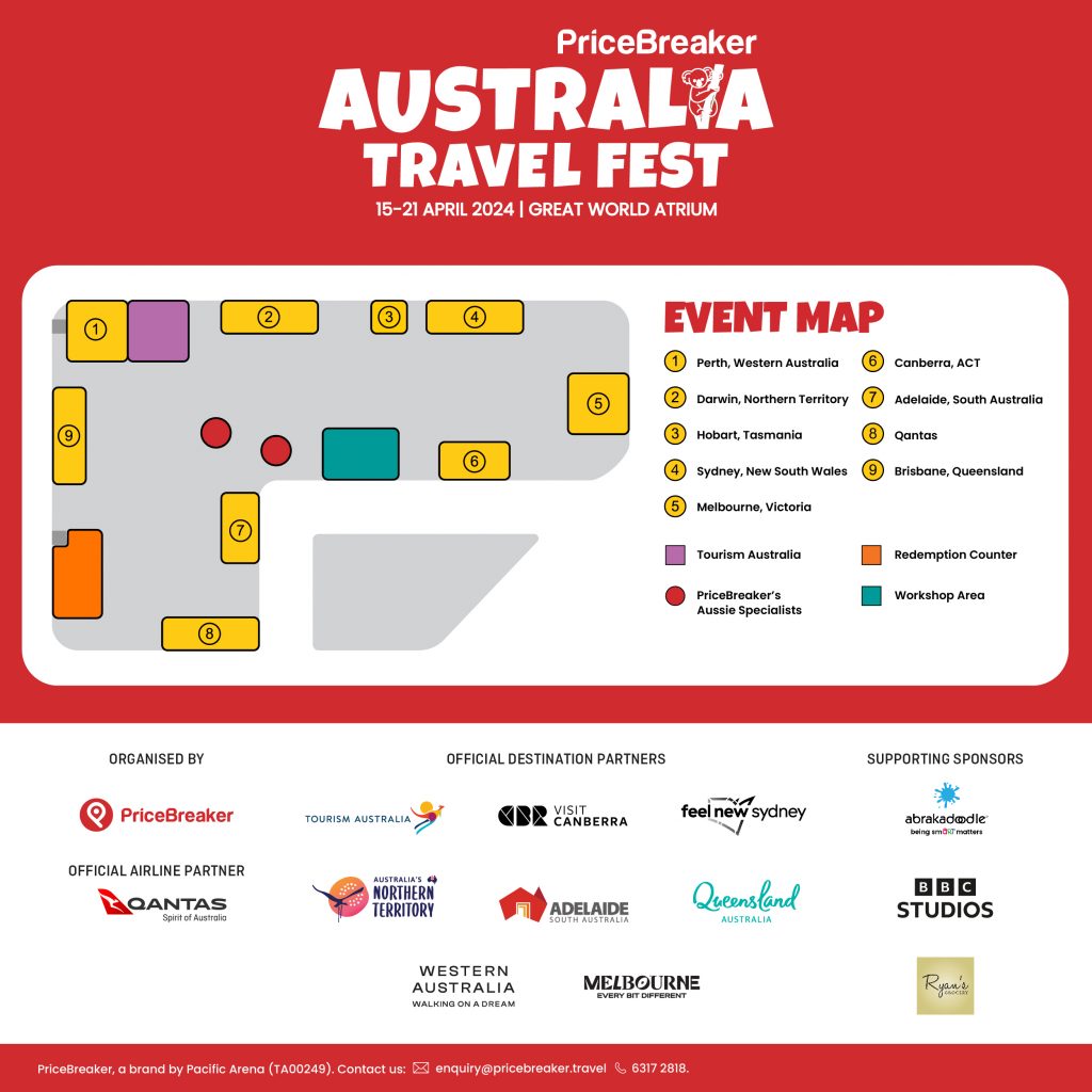 PriceBreaker's Australia Travel Fest: Make Your Dream Australian Getaway Come True - Alvinology