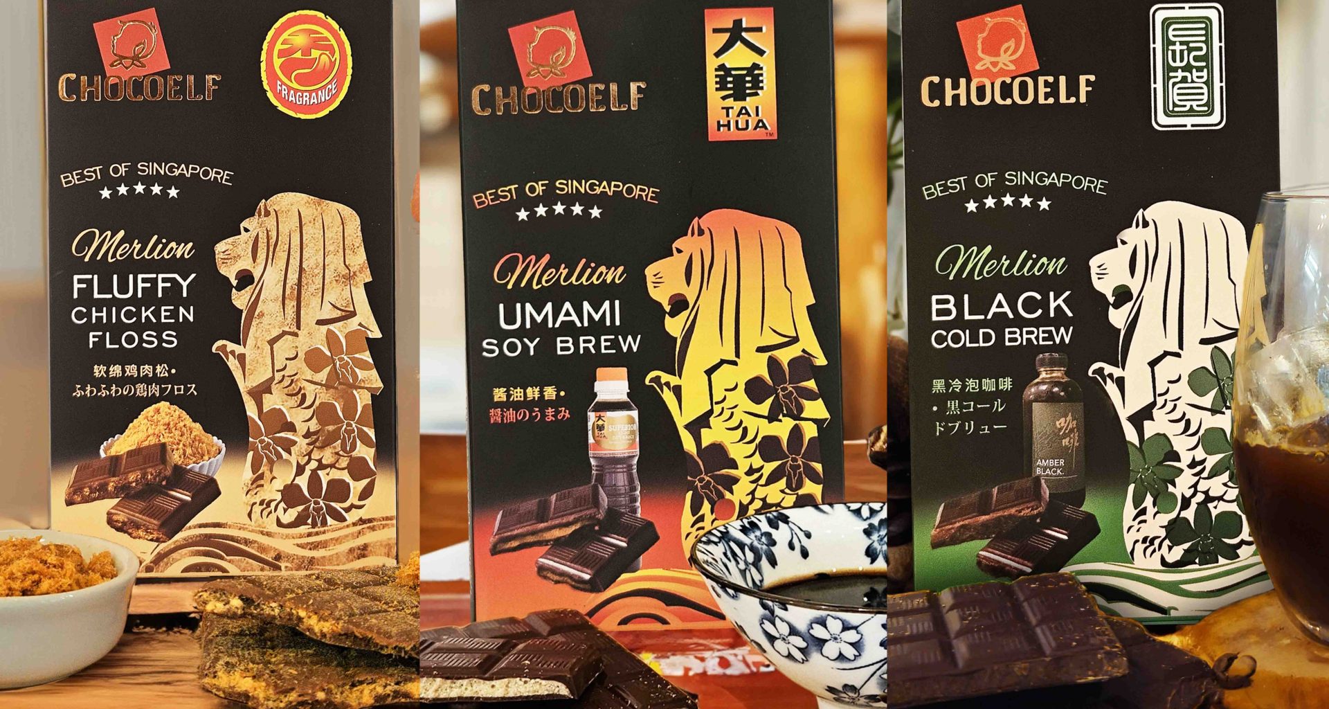 Indulge in Singapore's Rich Culinary Heritage with CHOCOELF's Newest Fusion Flavoured Chocolate Bars - Alvinology