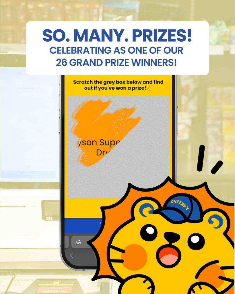 WIN up to $20,000 worth of prizes at Cheers' 26th Anniversary Exciting E-Lucky Draw WIN up to $20,000 worth of prizes at Cheers' 26th Anniversary Exciting E-Lucky Draw - Alvinology