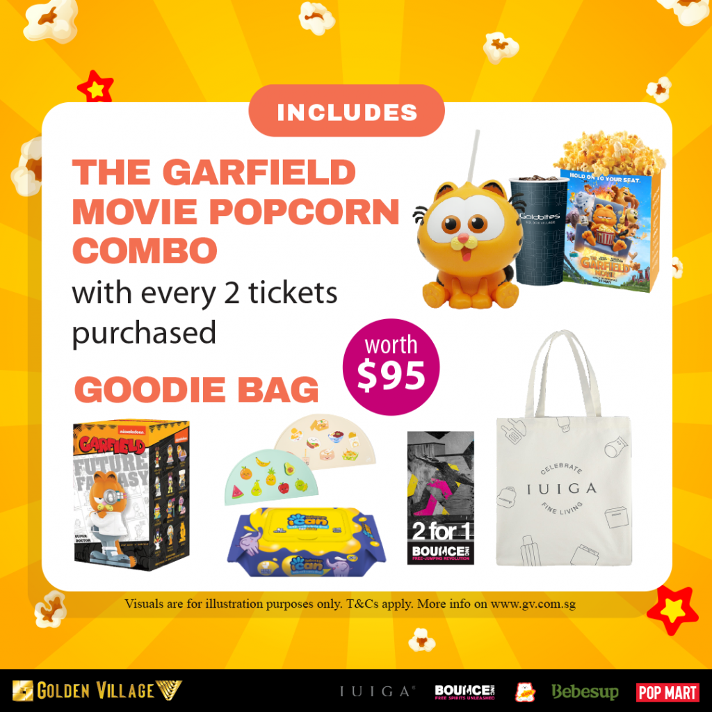 Get Ready for Family Fun with The Garfield Movie this 19 May at Golden Village - Alvinology
