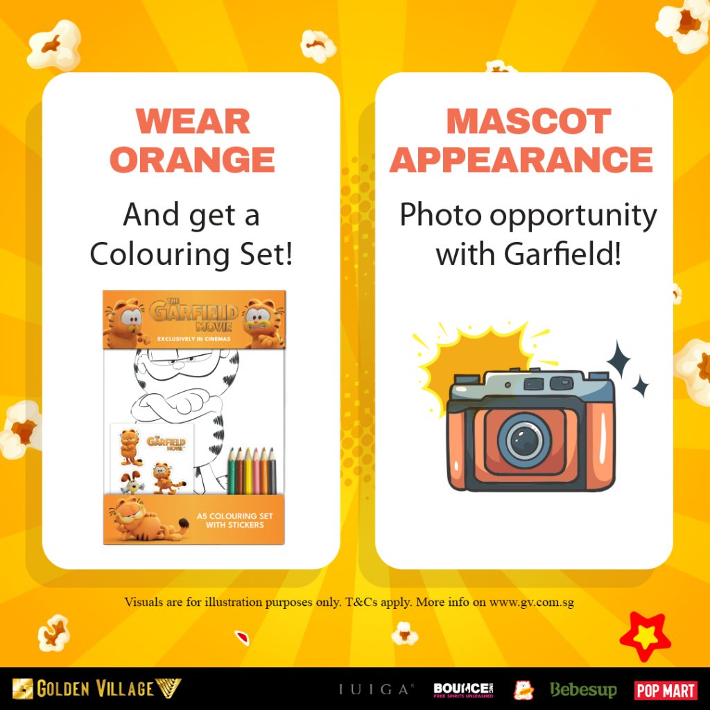 Get Ready for Family Fun with The Garfield Movie this 19 May at Golden Village - Alvinology